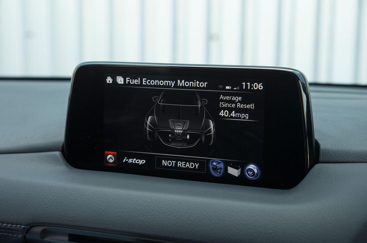 Mazda CX-5 infotainment system