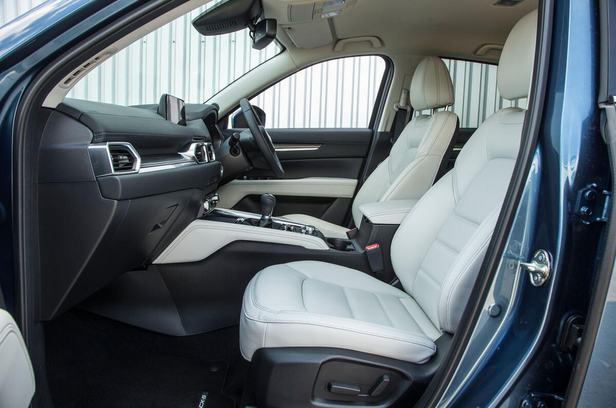 Mazda CX5 interior Autocar