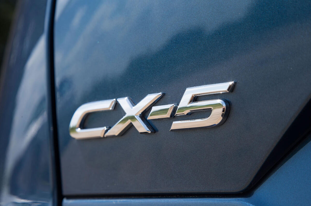 Mazda CX-5 rear badging
