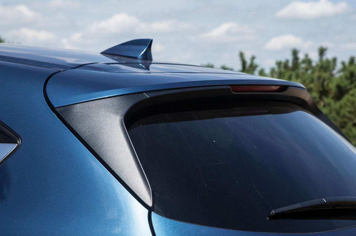 Mazda CX-5 rear spoiler