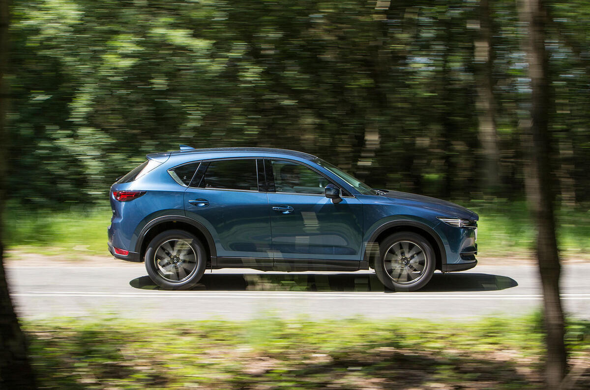 Mazda CX-5 side profile
