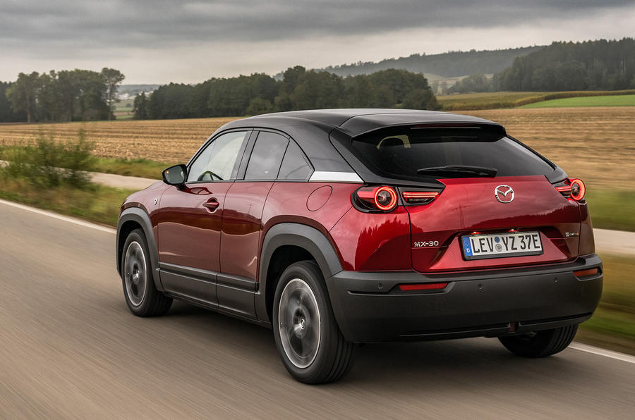 mazda mx 30 review 2023 03 tracking rear
