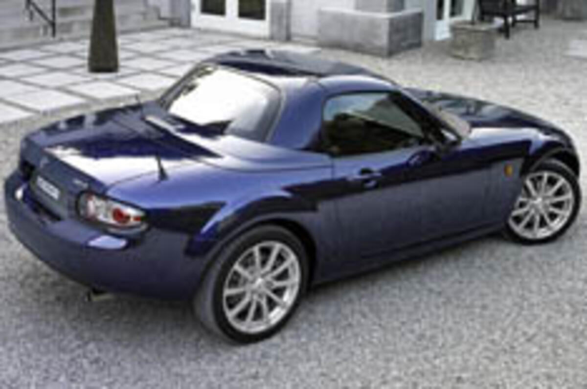 Mazda Makes Rain For Mx 5 Roadster Coupe Autocar