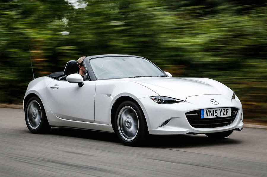 Here is the fourth-gen Mazda MX-5 - the definitive small sports car