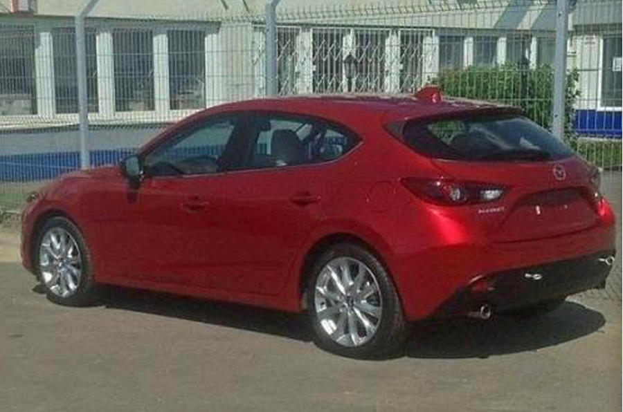 New Mazda 3 - latest spy shots