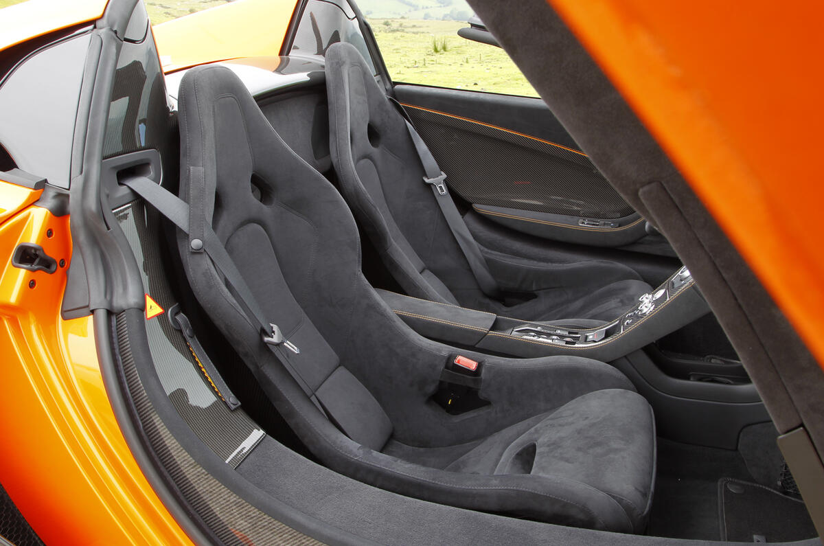 Mclaren 650s Spider Interior Autocar