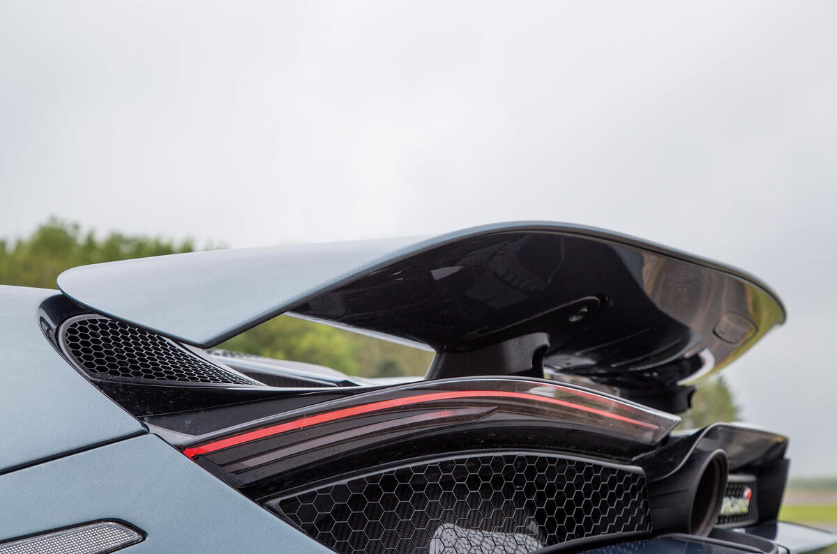 McLaren 720S rear wing