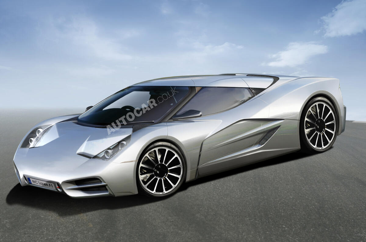 New McLaren F1 in 2012