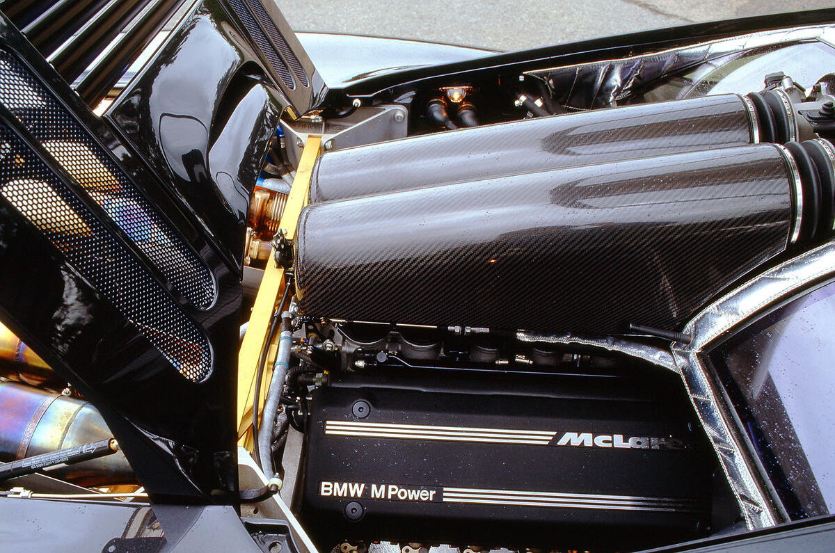 McLaren F1's 6.1-litre BMW engine