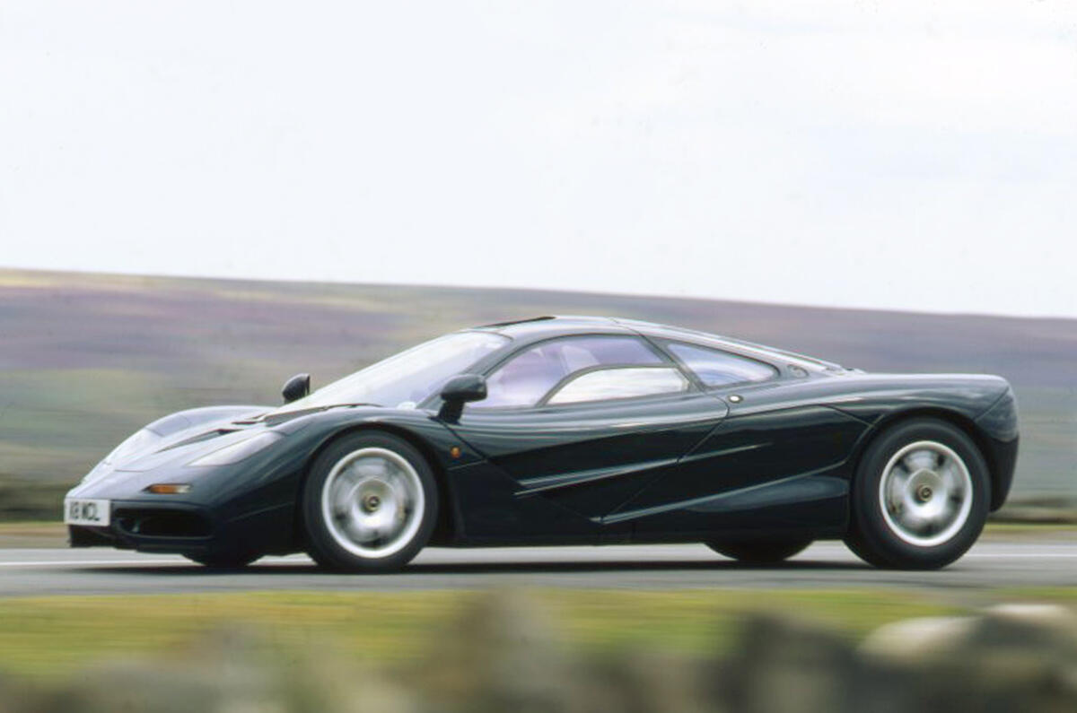 McLaren F1 side profile