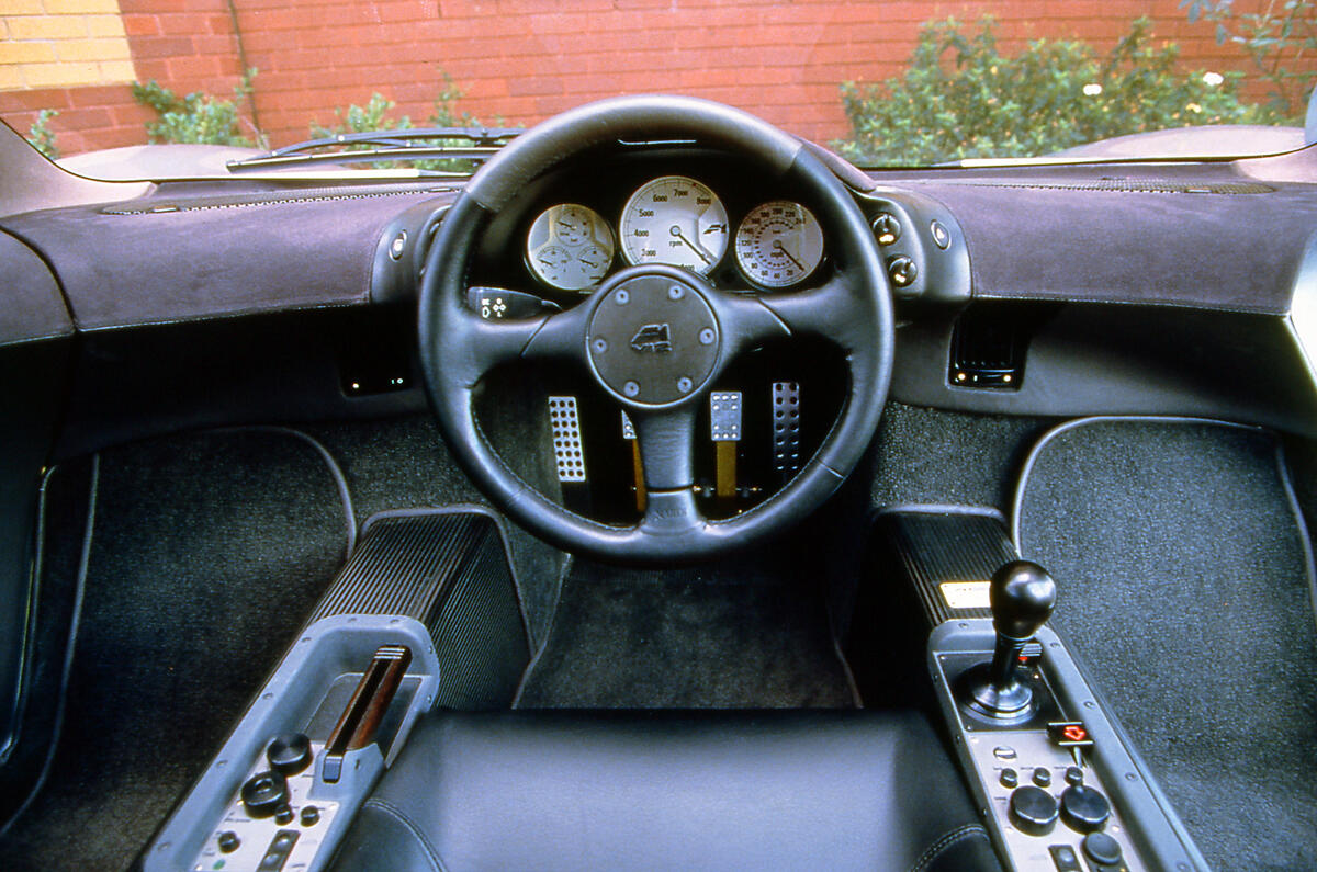 Mclaren F1 1992 1998 Interior Autocar