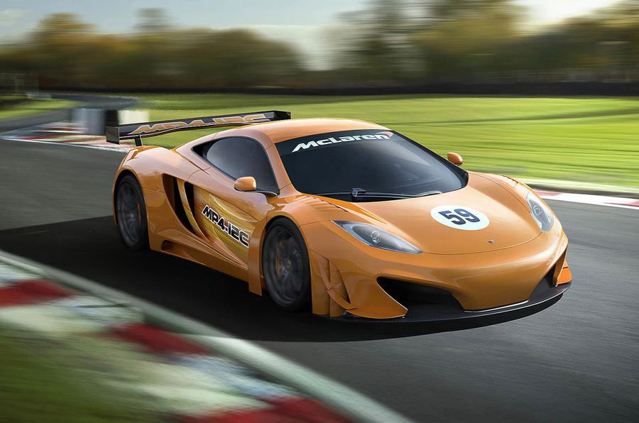 McLaren confirms GT3 race car