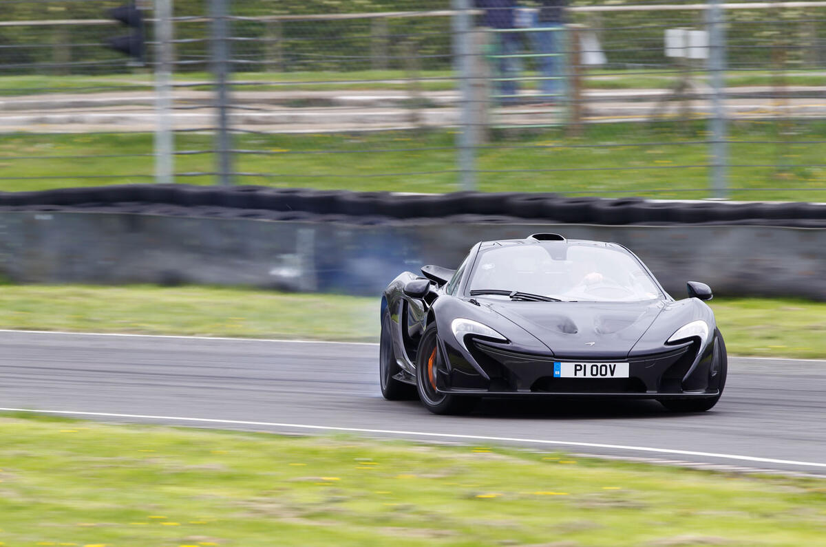 McLaren P1 drifting