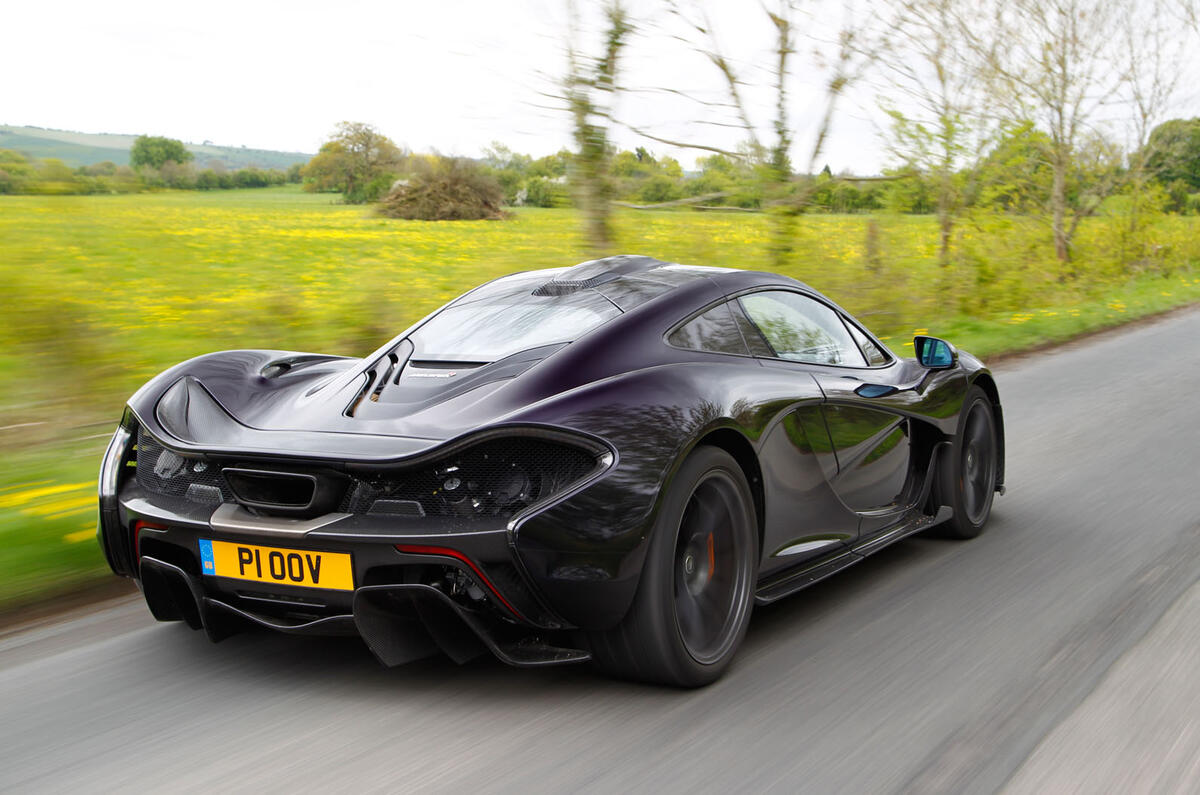McLaren P1 rear quarter