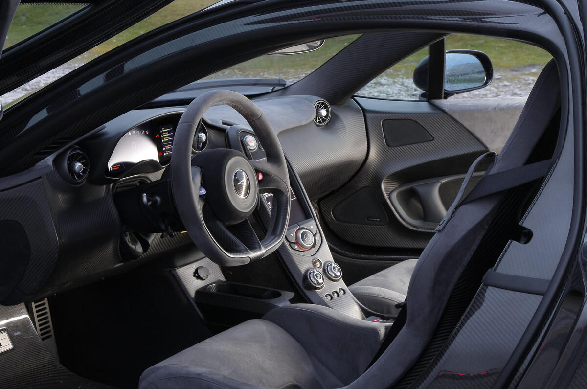 Mclaren P1 2014 2015 Interior Autocar