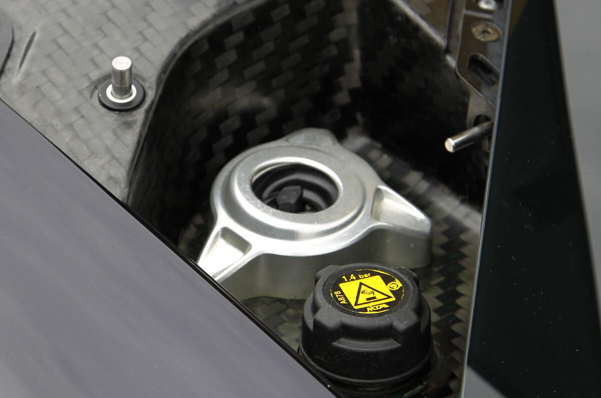 McLaren P1 access panel