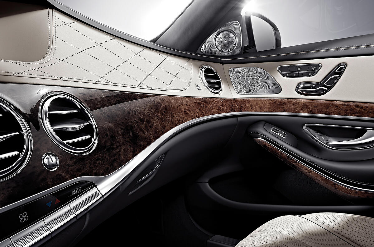 New MercedesBenz Sclass interior revealed Autocar