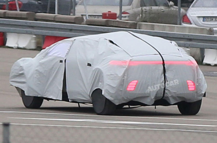 Mercedes-Benz autonomous concept car spied