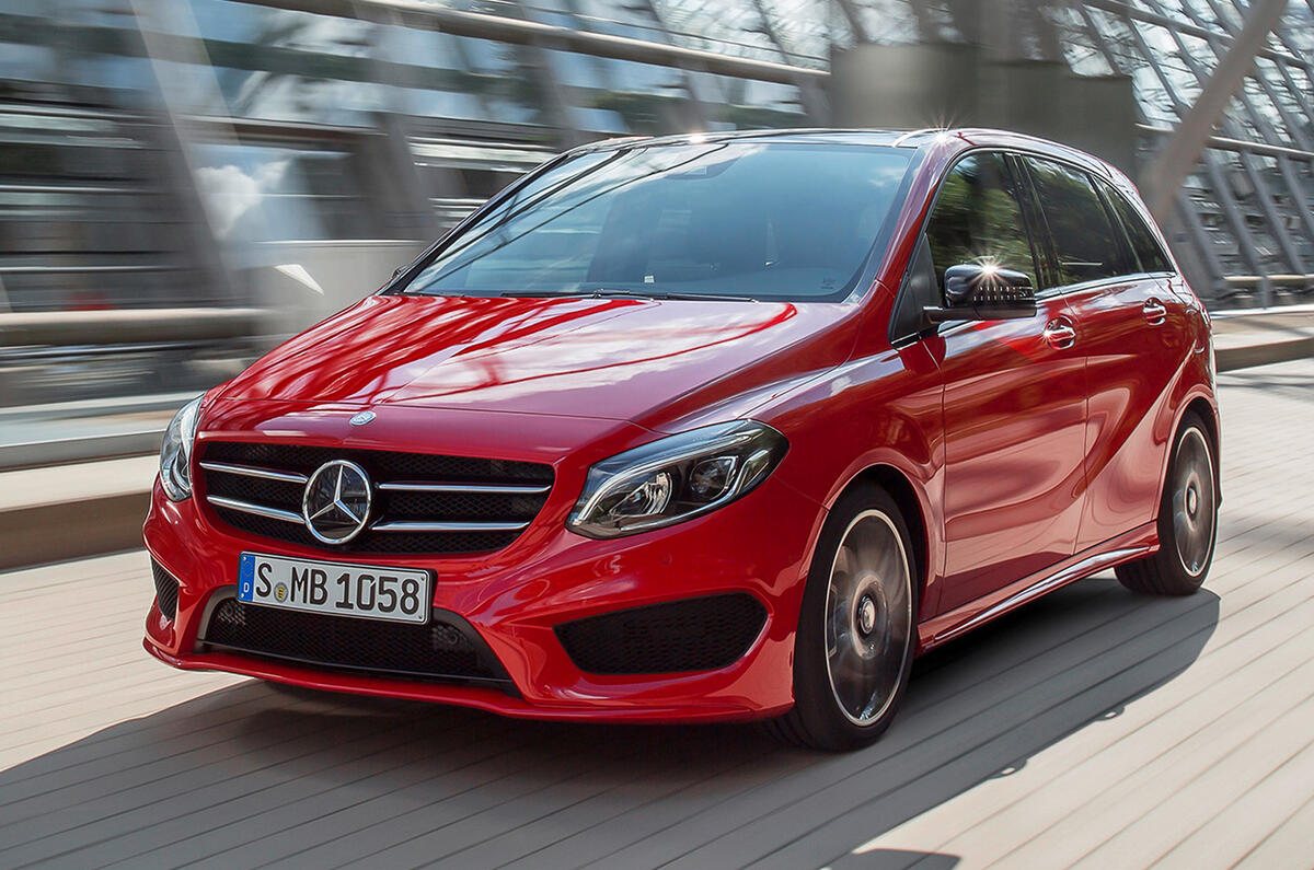 Facelifted Mercedes Benz B Class Gets Paris Debut Autocar