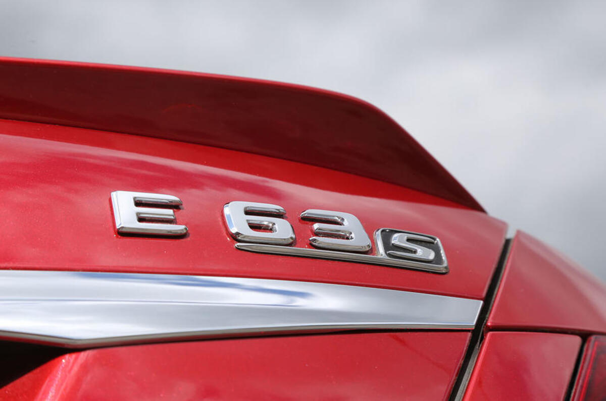 Mercedes-AMG E 63 S badging