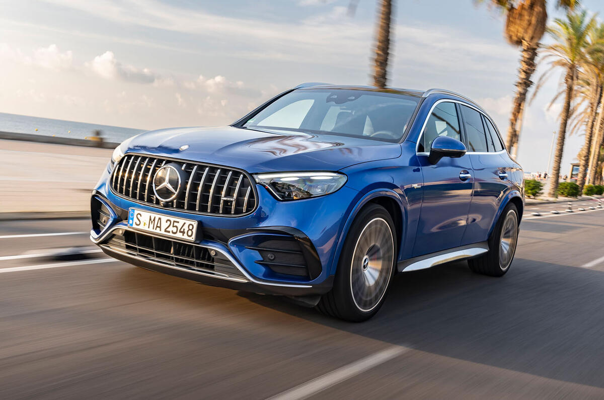 mercedes amg glc63 s review 2023 004 tracking front