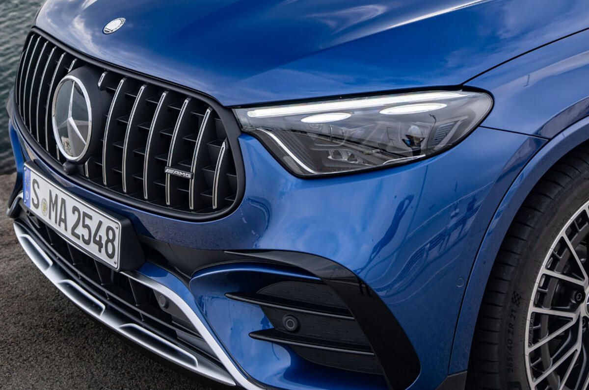 mercedes amg glc63 s review 2023 007 headlight