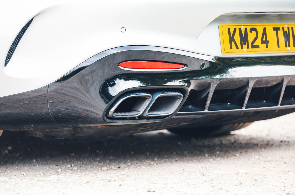 mercedes amg gt 63 coupe review 2024 12 exhaust