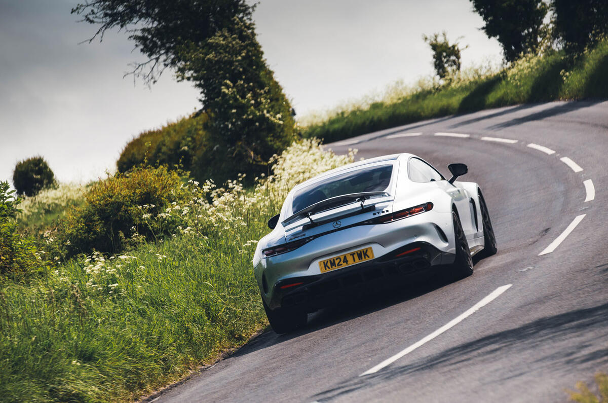 mercedes amg gt 63 coupe review 2024 30 rear dynamic