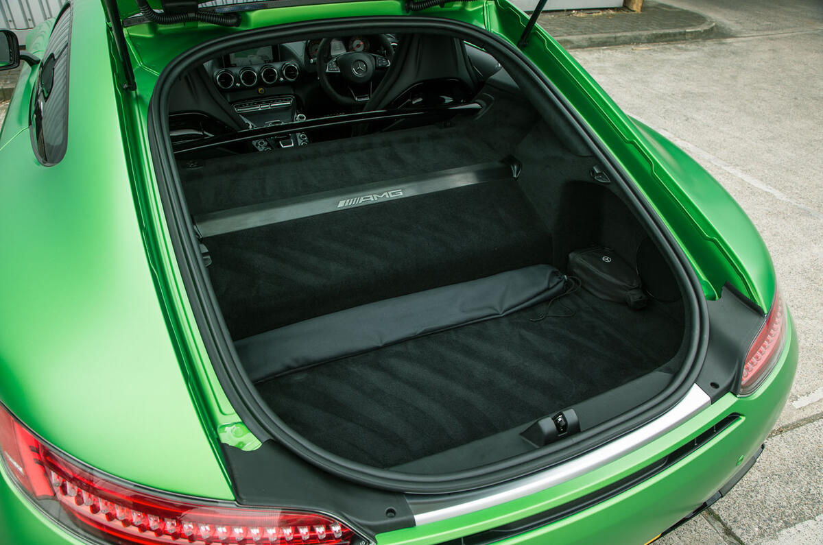 Mercedes-AMG GT R boot space