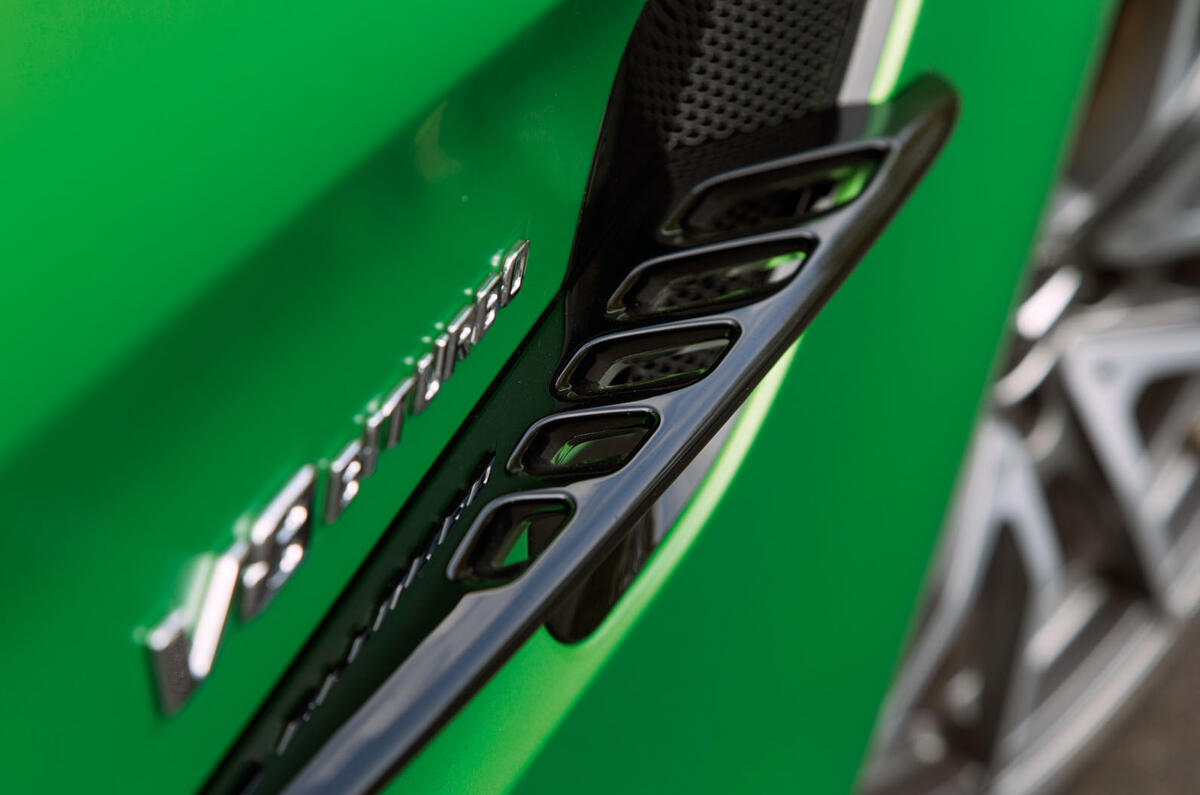Mercedes-AMG GT R side fins
