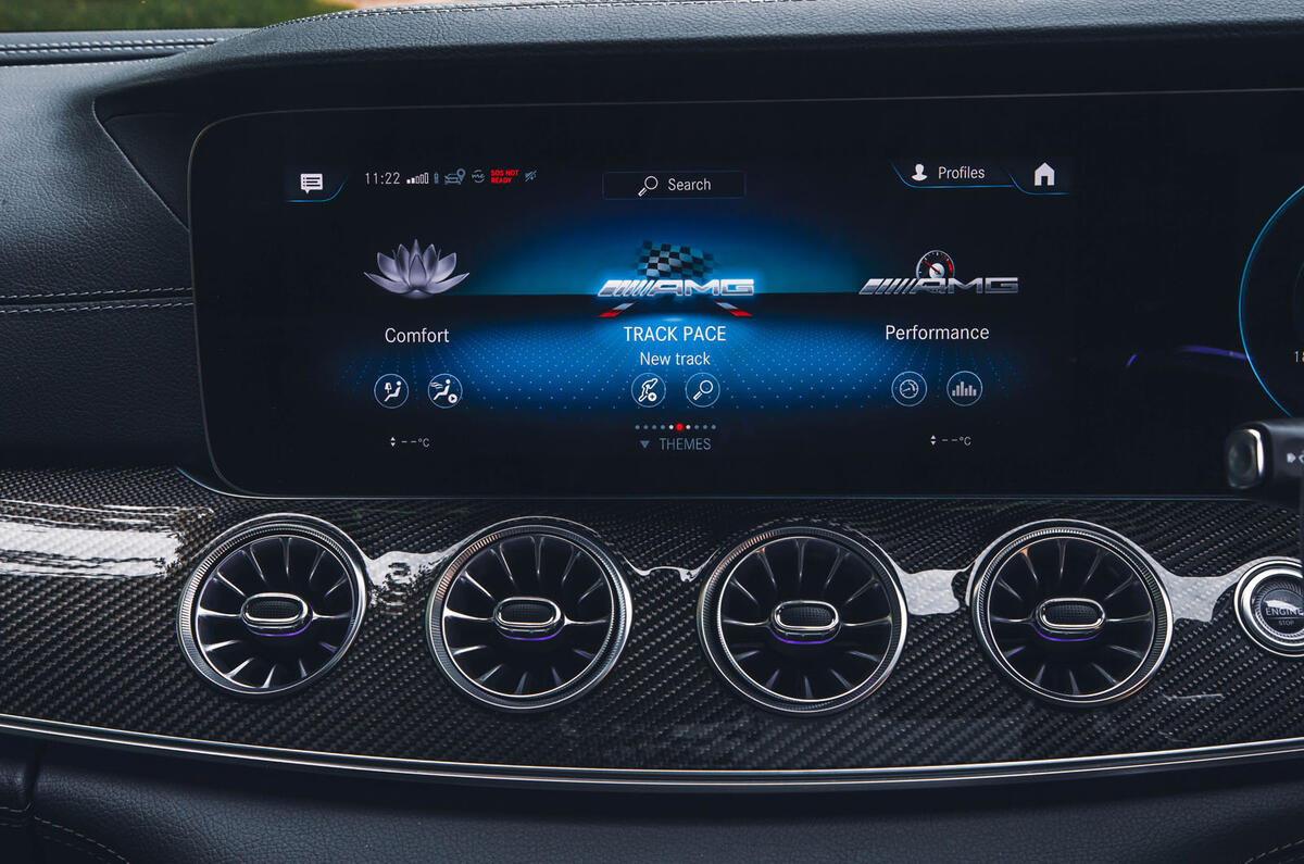 mercedes amg gt63s performance 4 door 12 screen