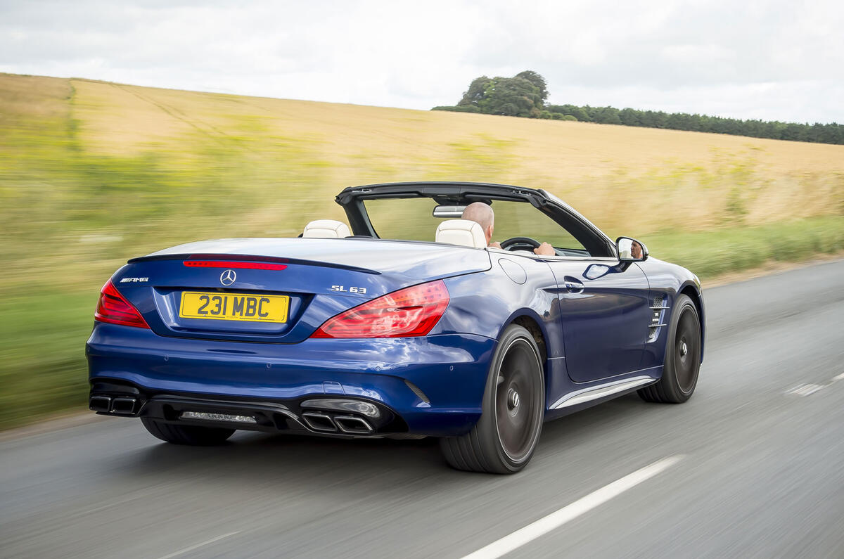 Mercedes-AMG SL 63 rear