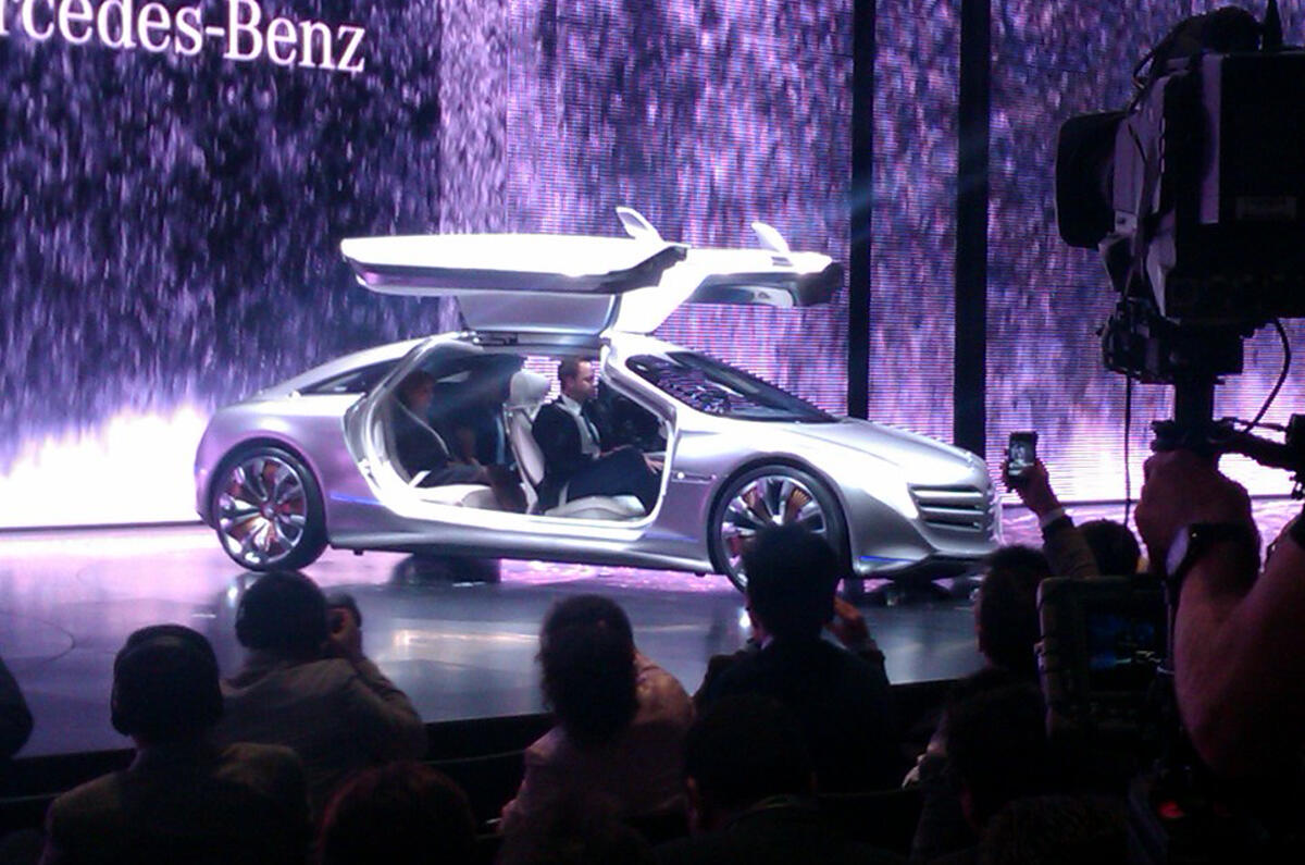 Frankfurt motor show: Mercedes F125