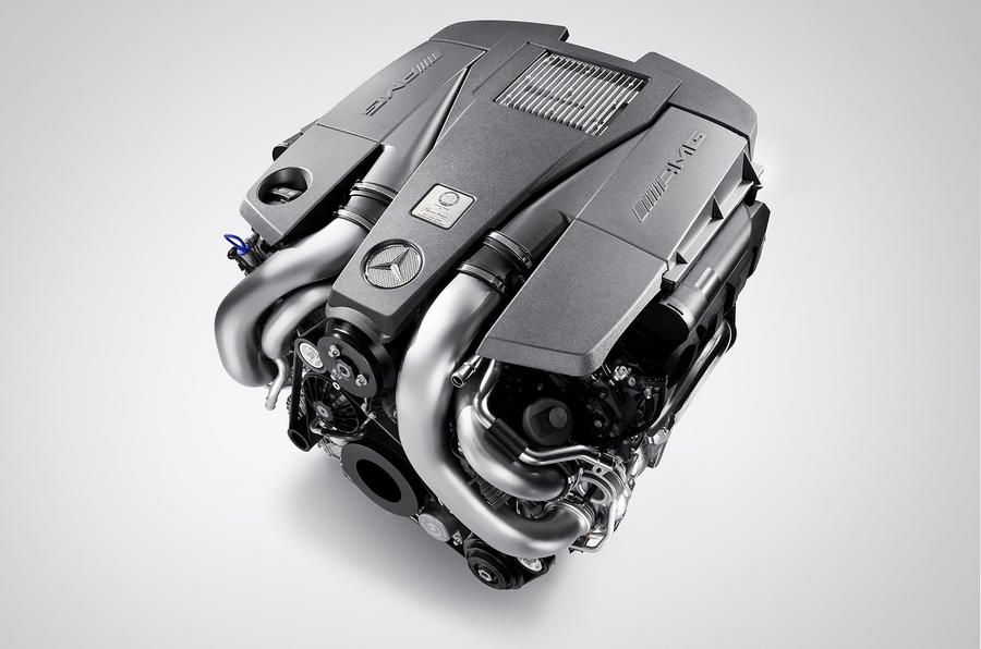 AMG's new 5.5 V8 for the S63
