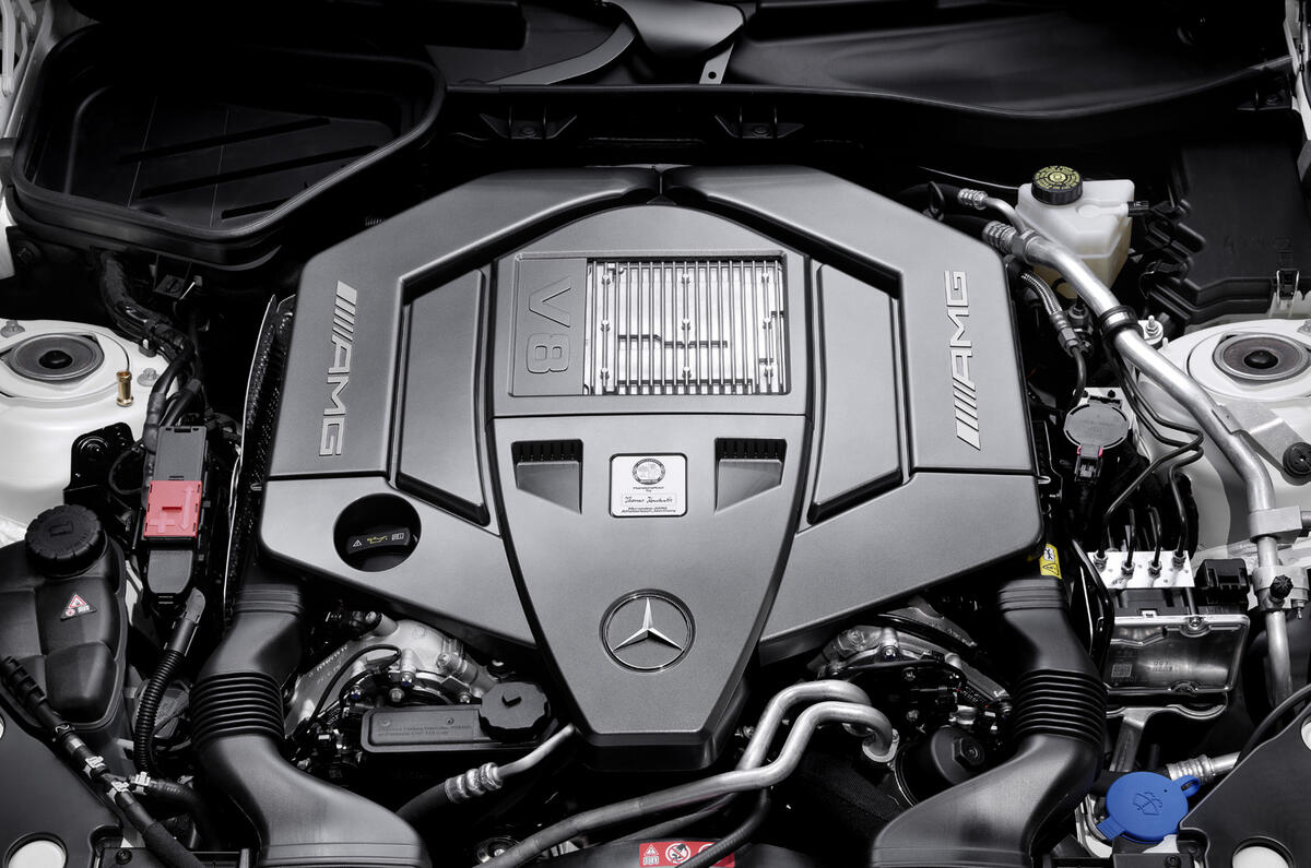 Merc SLK55 AMG's new 5.5 V8