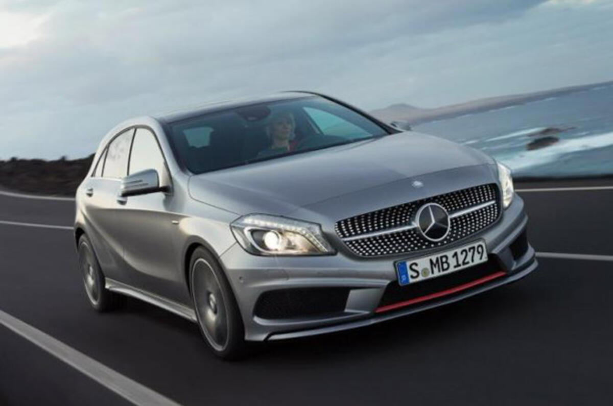 Merc A-class – full pic gallery