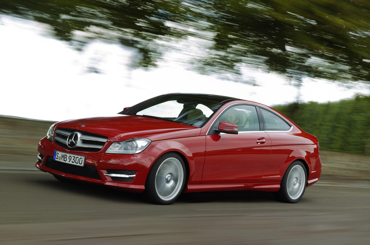 Geneva show: Mercedes C-class coupe