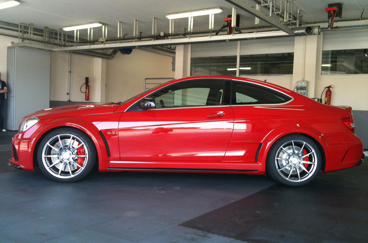 Merc C63 AMG Black Series leaked