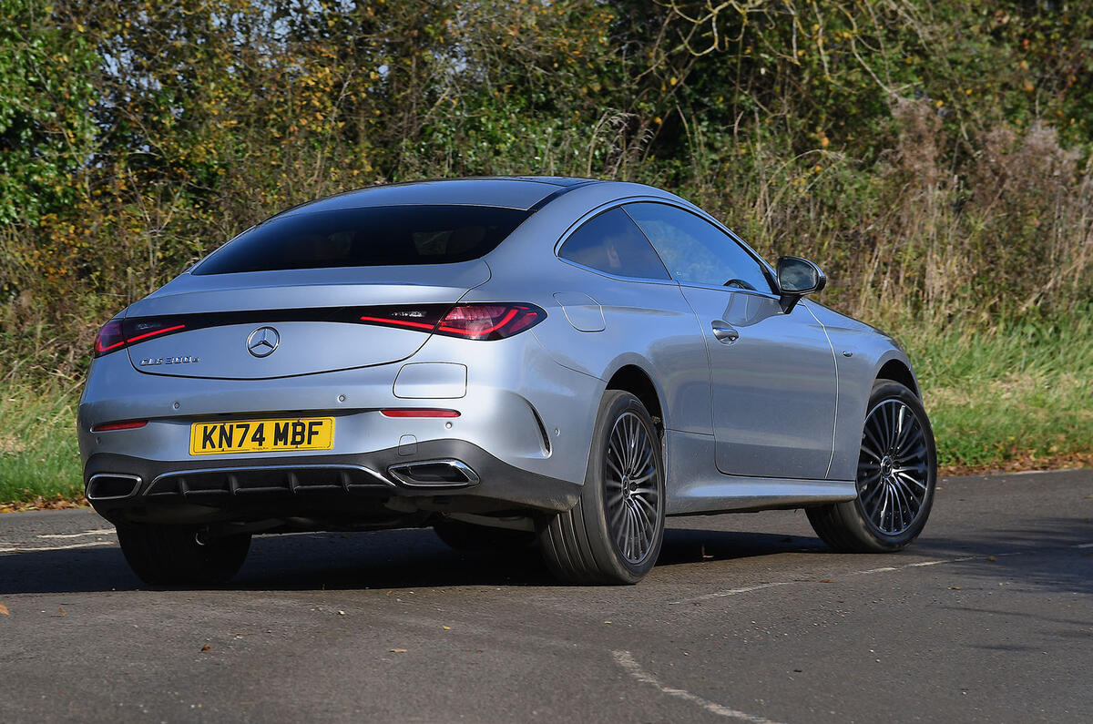 Mercedes Benz CLE 300e avis 2024 22 virage arrière