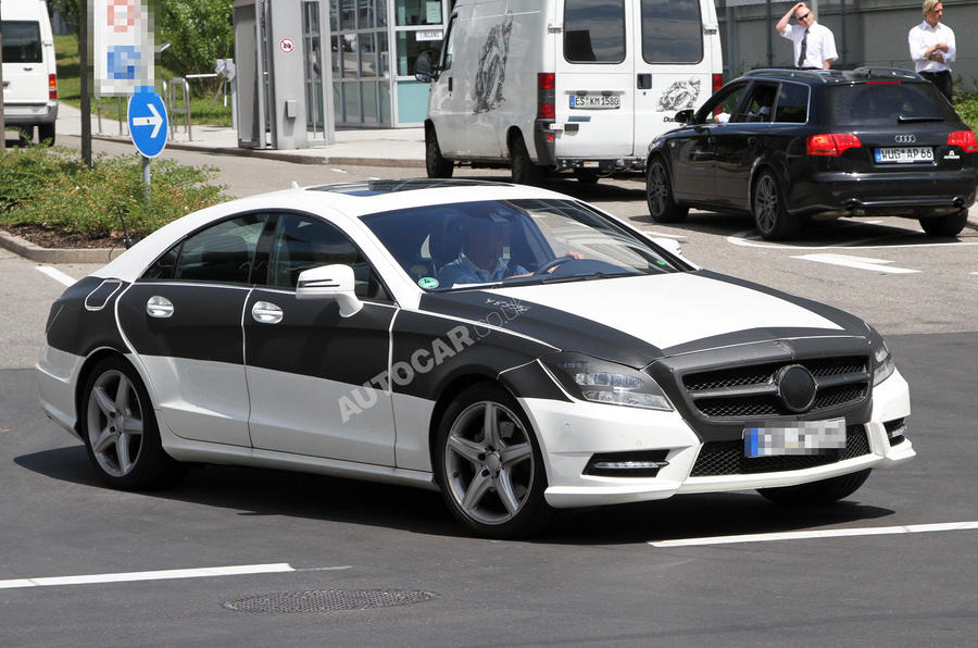 Next Mercedes CLS: new pics
