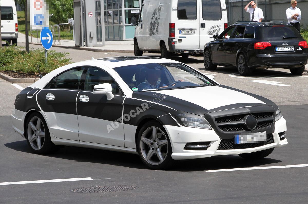 Next Mercedes CLS: new pics