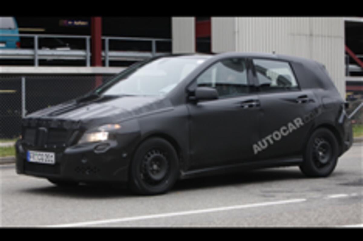 New Mercedes B-class spied