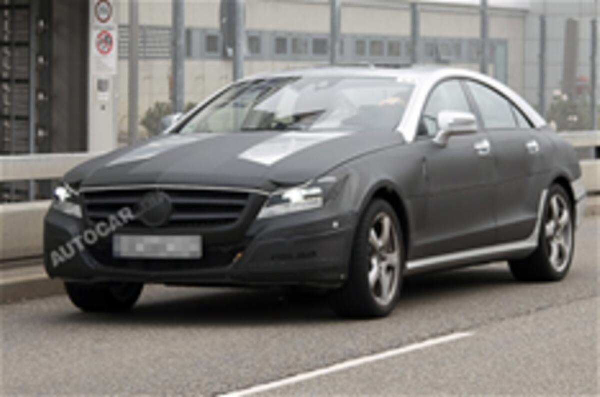 New Mercedes CLS spy pics