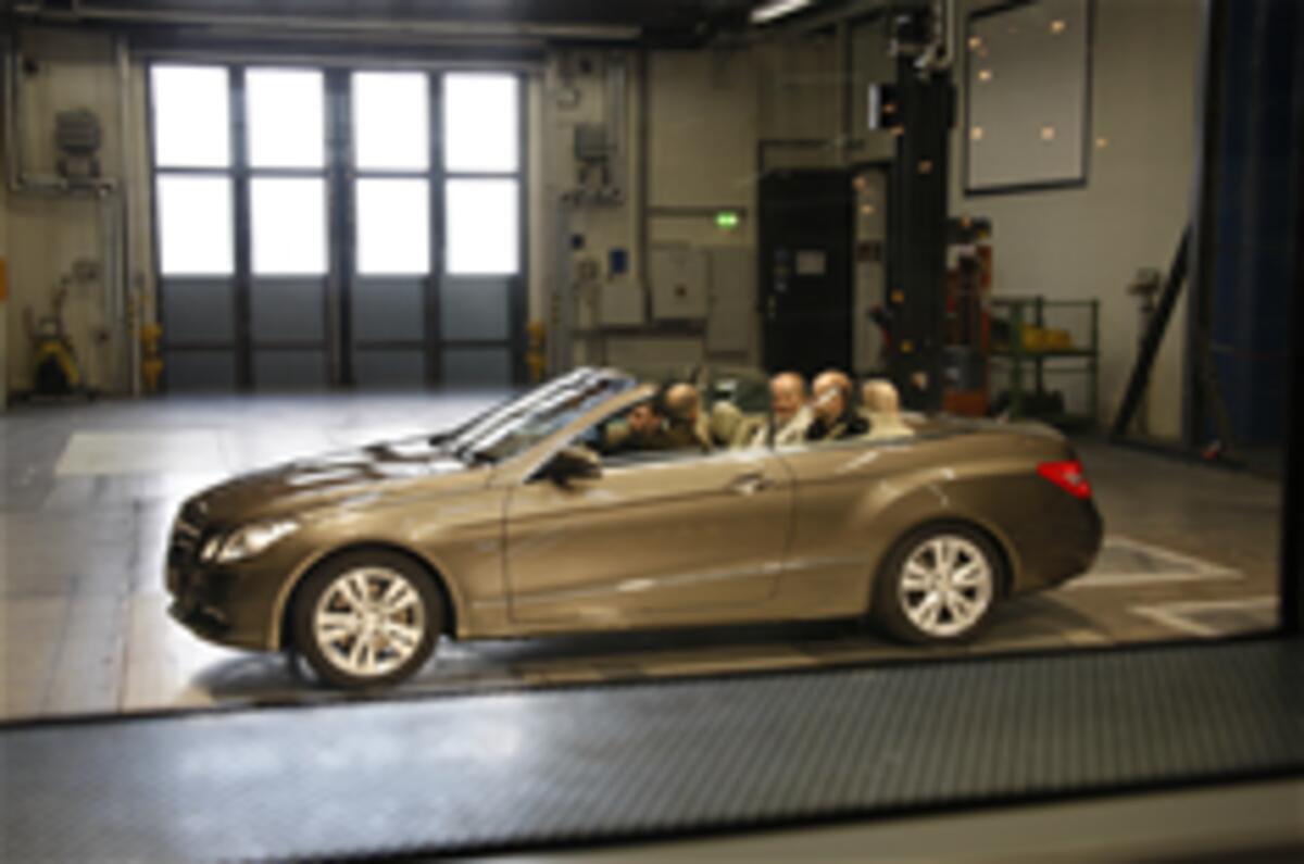 Merc E-class cabrio - first pics