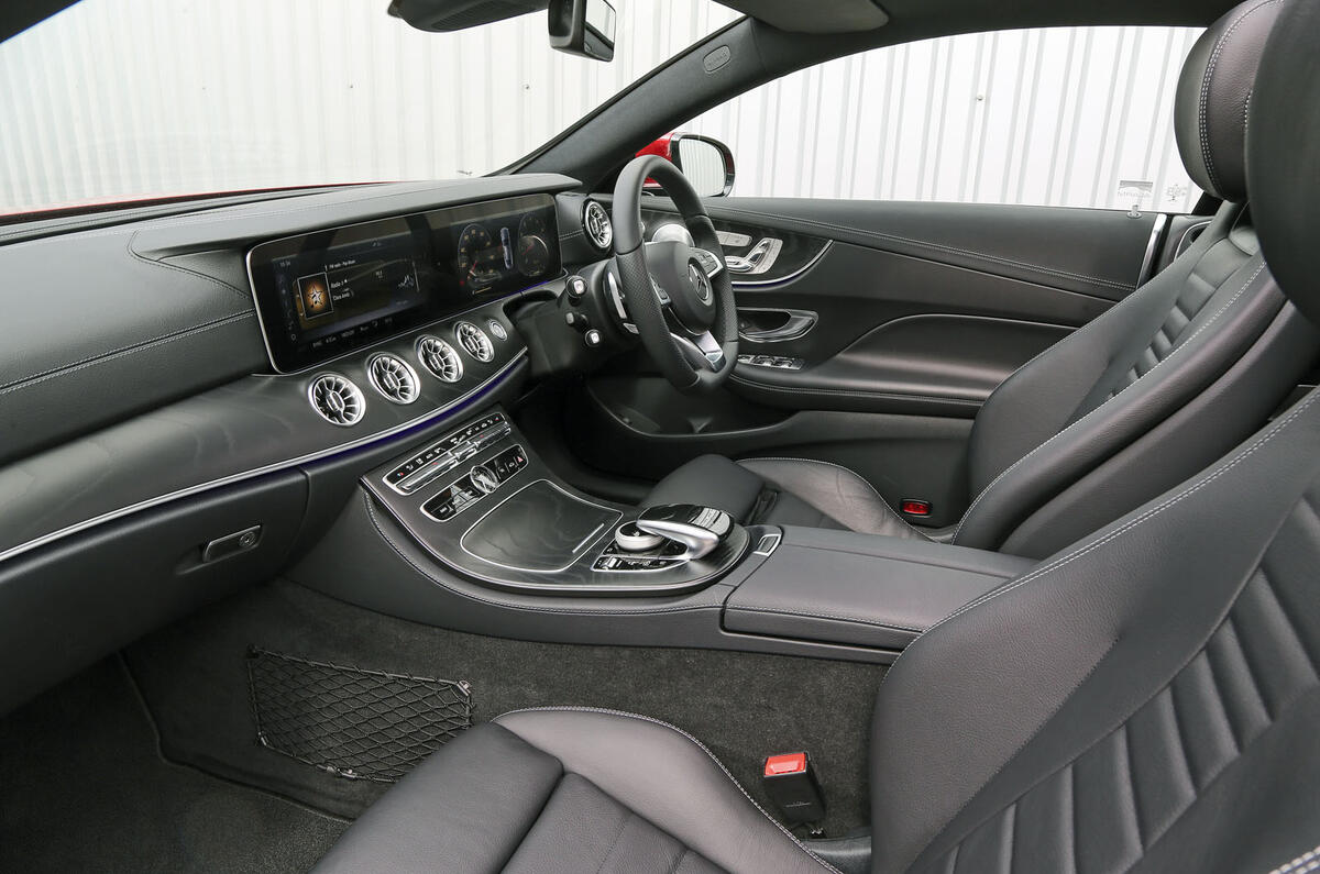 Mercedes-Benz E-Class Coupé interior