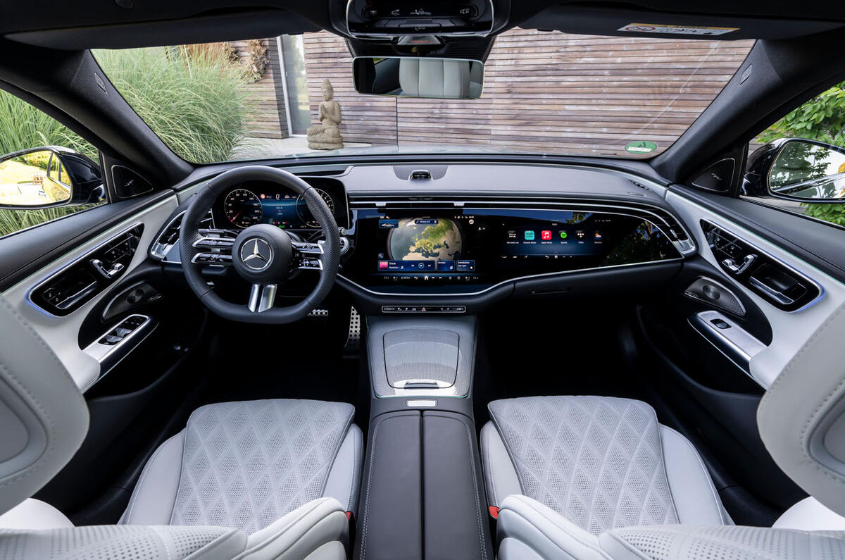 mercedes benz e class review 202309 cabin