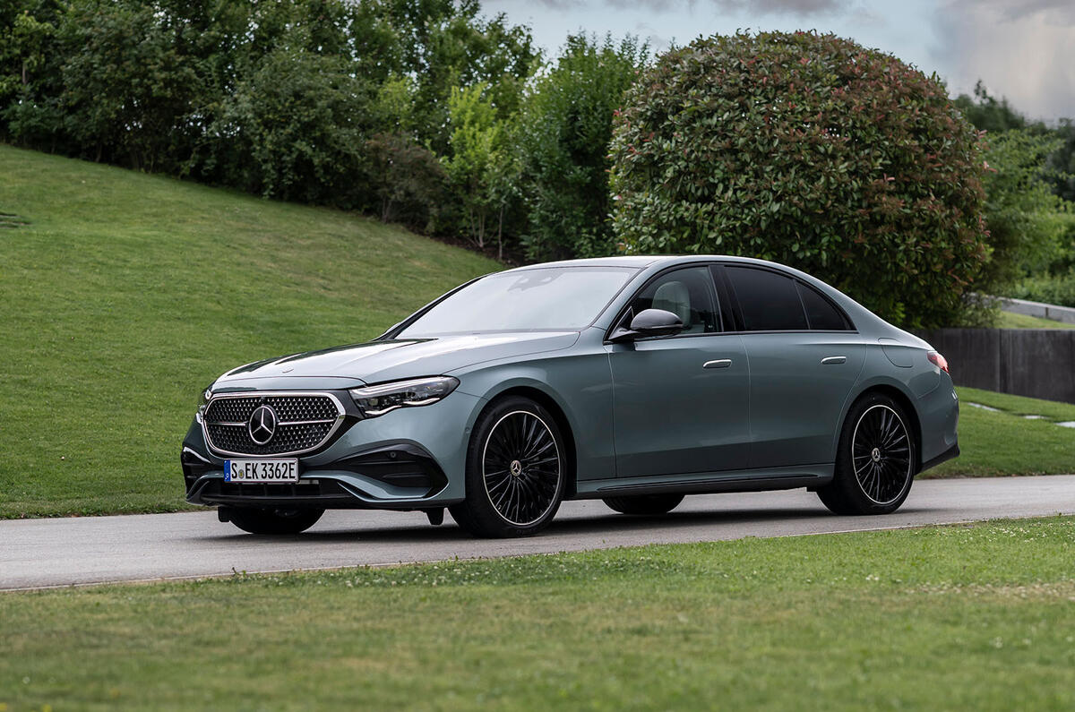 mercedes benz e class : essai 202316 statique avant