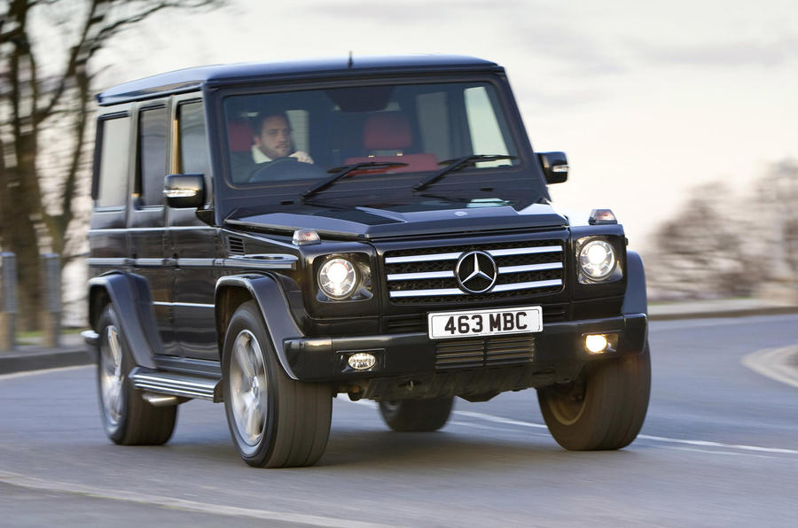 Mercedes G-class back in the UK