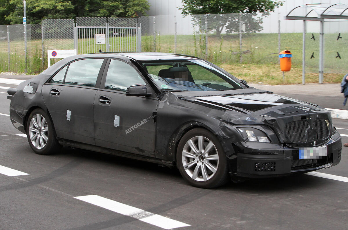 Next Mercedes S-class: new pics