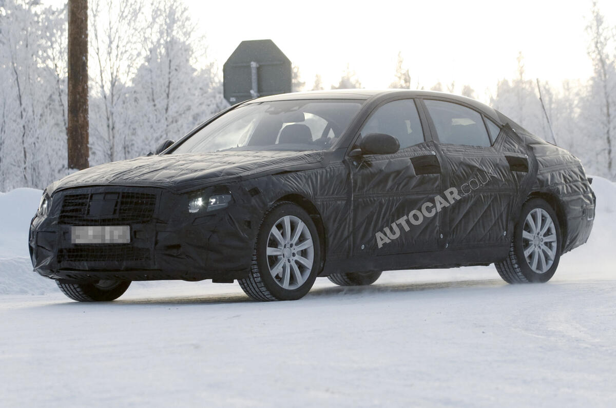 Next Merc S-class - new pics